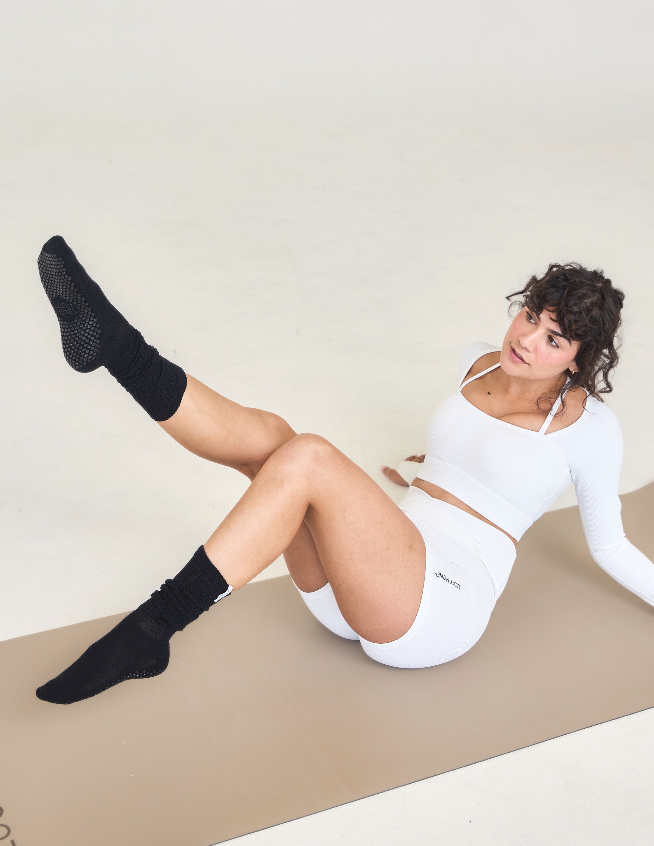 The Scrunchie Grip Sock