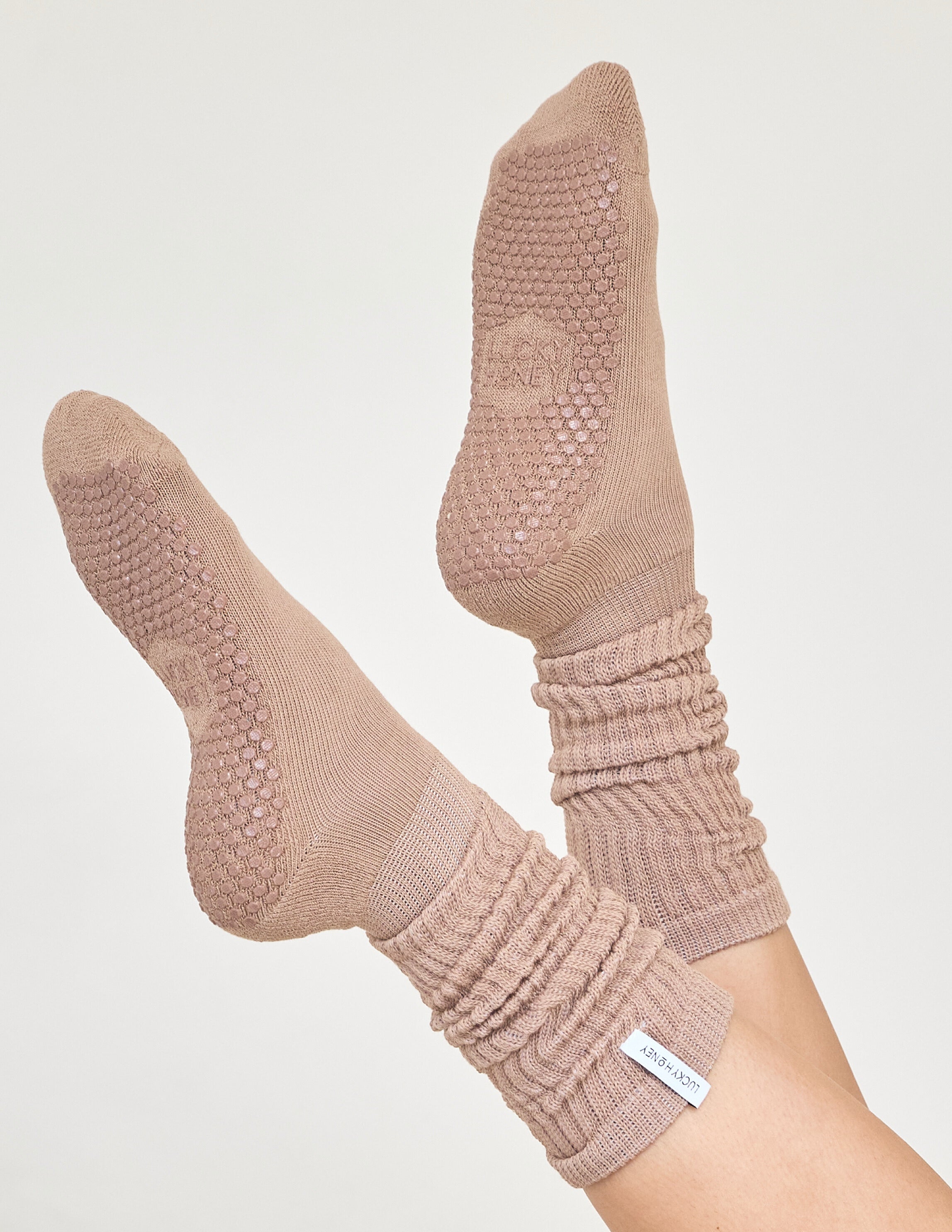 The Scrunchie Grip Sock