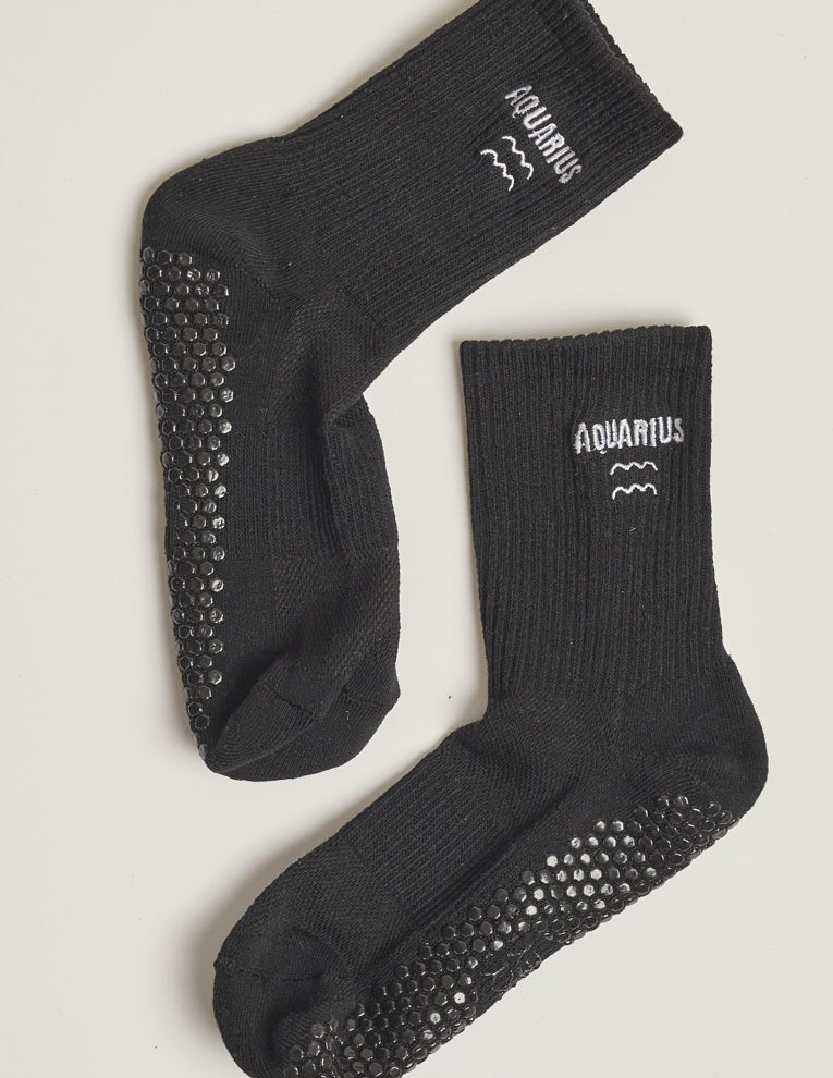The Zodiac Grip Sock, Grip Socks Lucky Honey Grip Socks