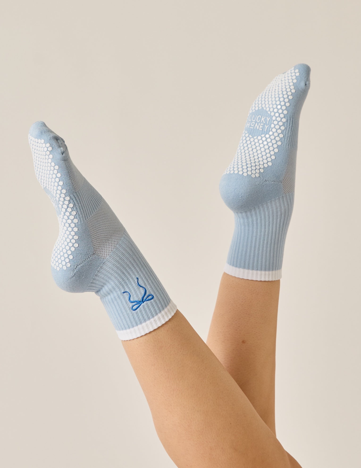 Crew Grip Baby Blue Bow