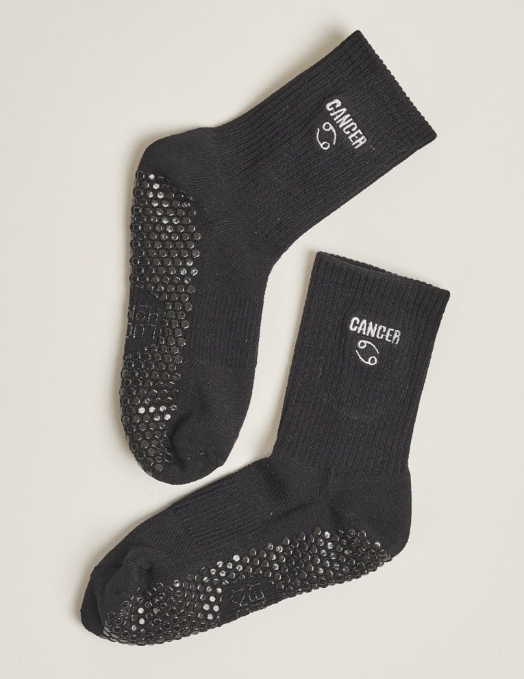 The Zodiac Grip Sock, Grip Socks Lucky Honey Grip Socks