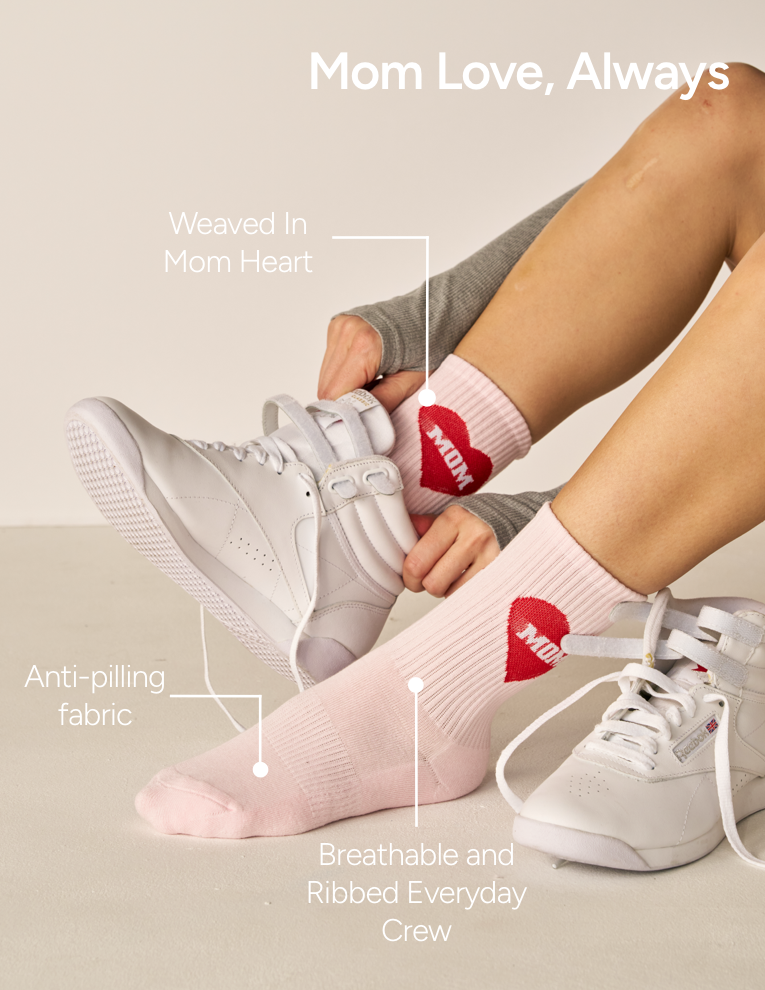 Everyday Mom Crew Sock