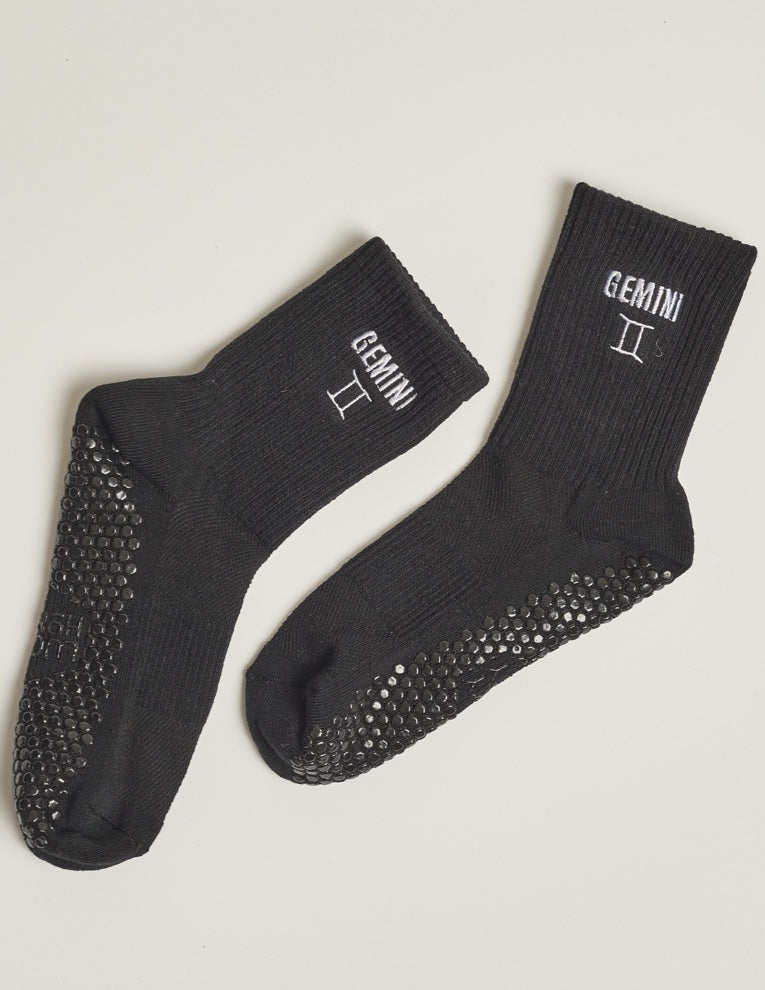 The Zodiac Grip Sock, Grip Socks Lucky Honey Grip Socks