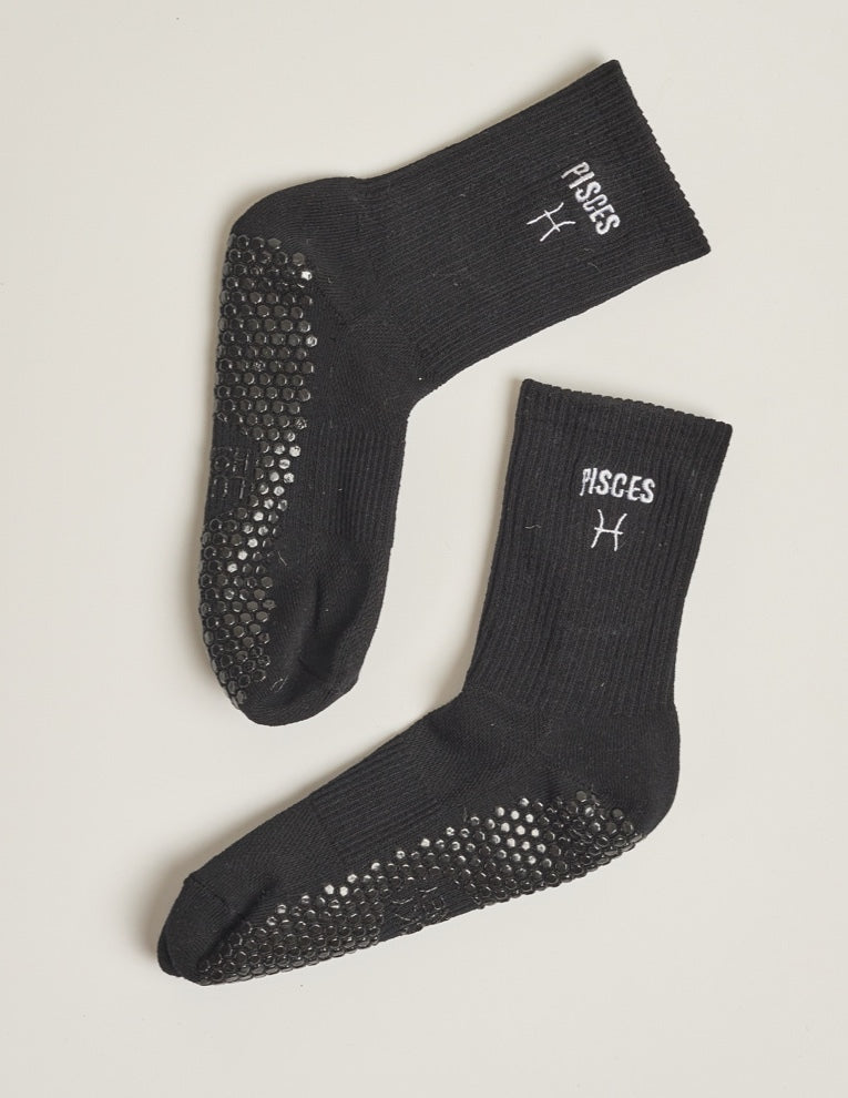 The Zodiac Grip Sock, Grip Socks Lucky Honey Grip Socks