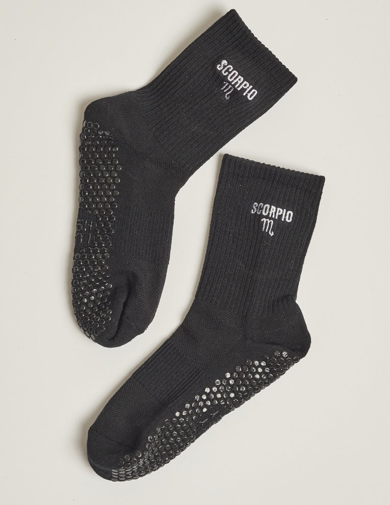 The Zodiac Grip Sock, Grip Socks Lucky Honey Grip Socks