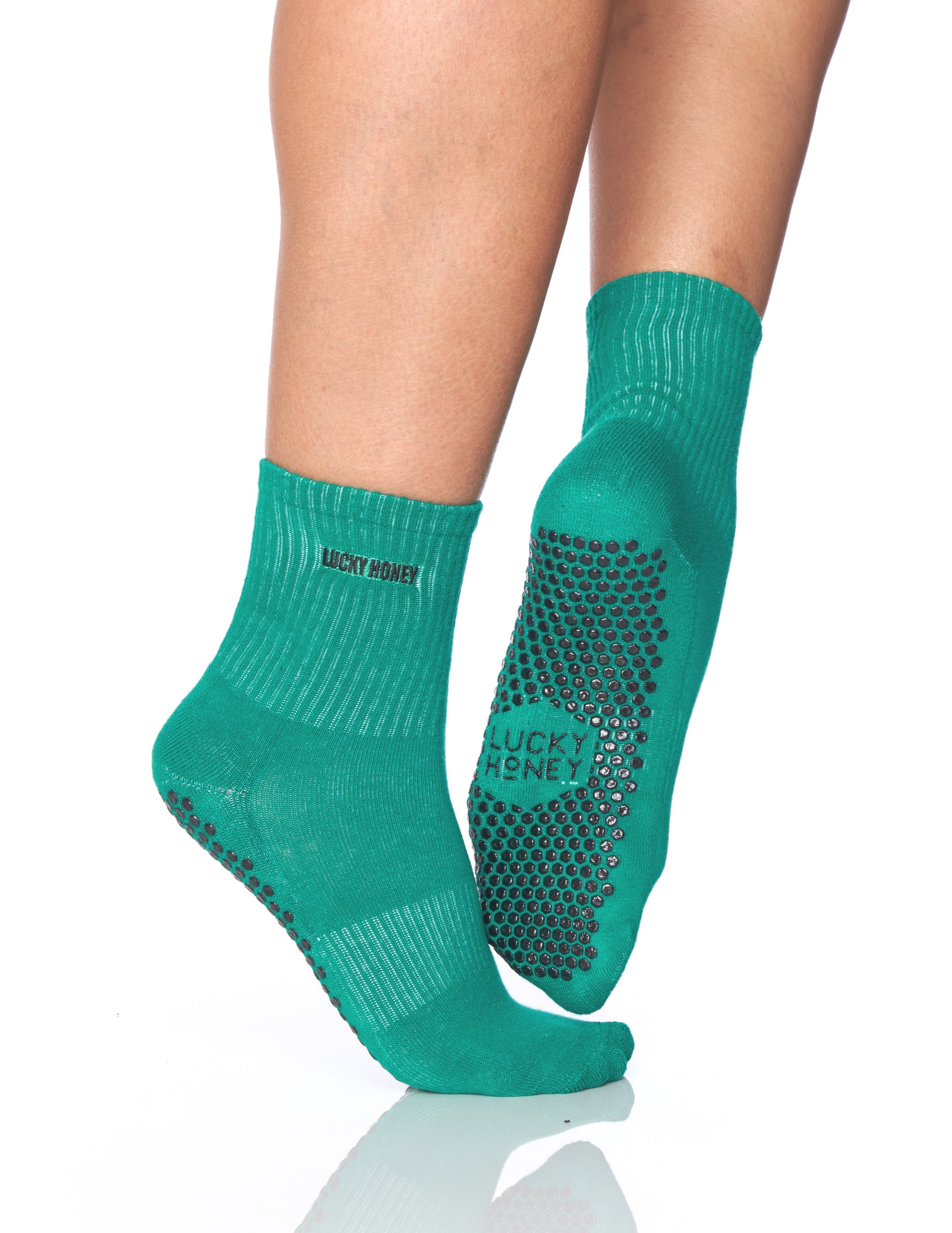 The Core Sock Emerald - Lucky Honey