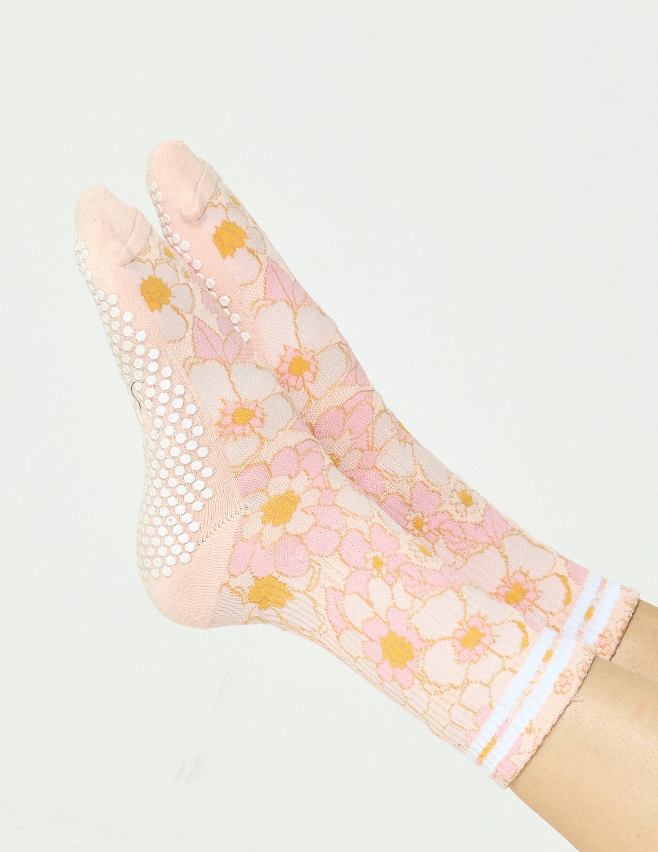 Flower Power Grip Sock