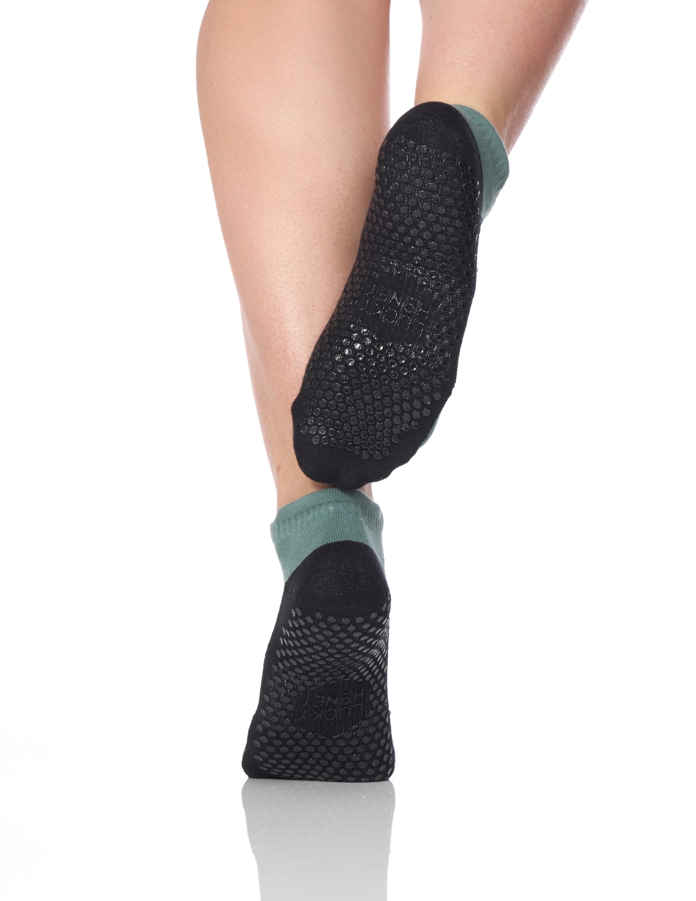 The Sneaker Grip Sock Sage - Lucky Honey