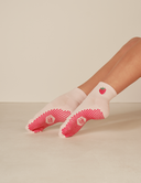 Cropped Crew Grip Socks