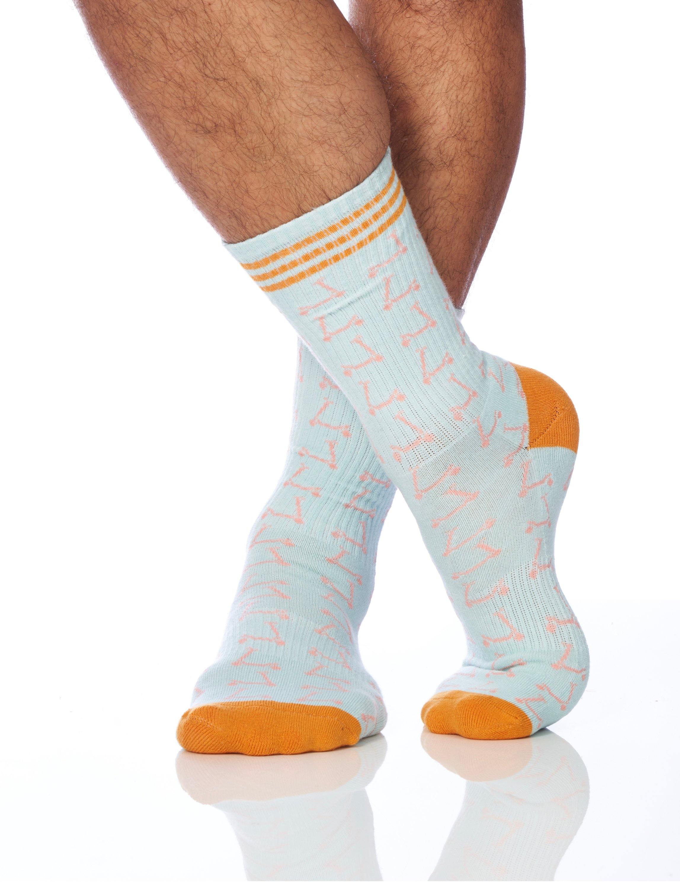 The Scooter Men's Sock - Lucky Honey