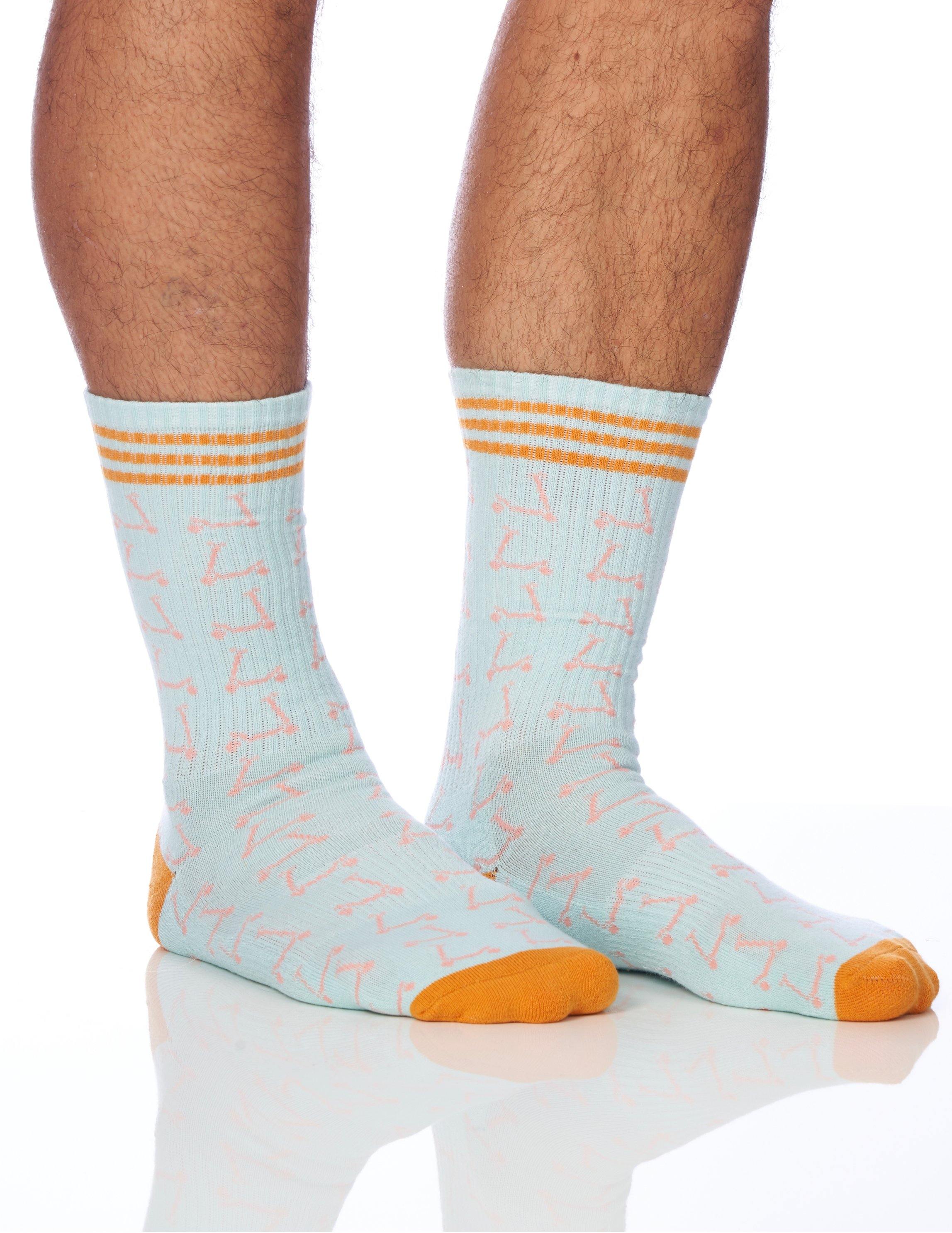 The Scooter Men's Sock - Lucky Honey