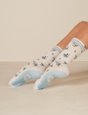 Women's Floral Grip Socks