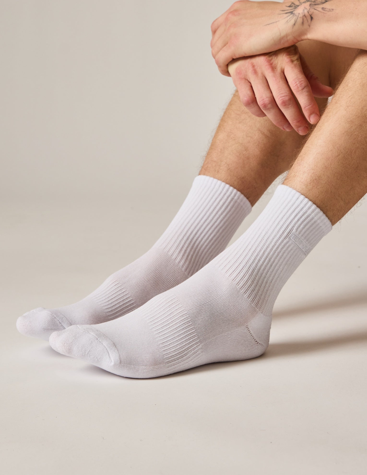 Everyday Crew Sock 3-Pack White